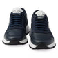 Prada  Nubuck and Re-Nylon High-Top Sneakers