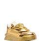 Versace Odissea metallic-effect sneakers