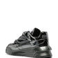 Versace Odissea metallic-effect sneakers