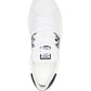 Versace Greca-embroidered leather sneakers