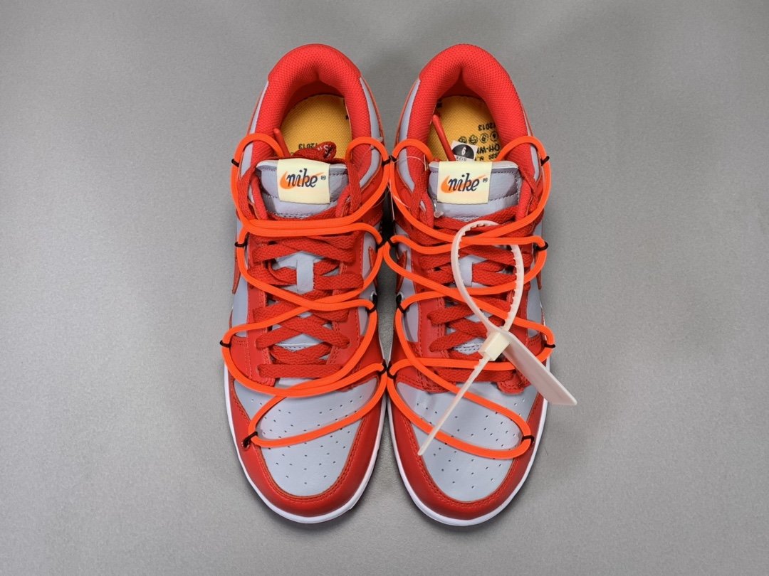 Nike Mens Dunk Low CT0856 700 Off-White - University Gold - Size