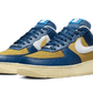 Nike Air Force 1 Low SP Undefeated 5 On It Blue Yellow Croc