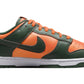 Nike Dunk Low Retro Miami Hurricanes