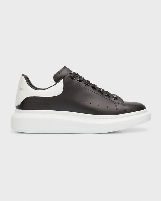 ALEXANDER MCQUEEN Black And White Men's Oversized Sneakers